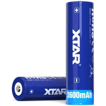 Akumulators 18650 3,6 V litija jonu 3600 mAh XTAR