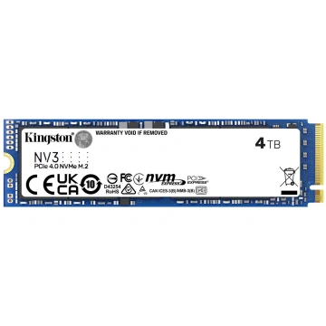 Kingston Technology Kingston SSD NV3 4TB M.2 PCI E