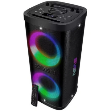 Portable speaker SVEN PS-930, black, power output 