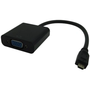 Adapteris MicroConnect Mini HDMI to VGA VGA female