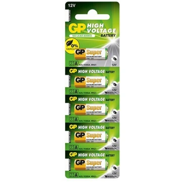23A baterija 12V GP Alkaline GP 23A blisterī 5gb.
