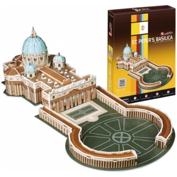 Puzle 3D bazilika Sv. Pēteris CUBIC FUN