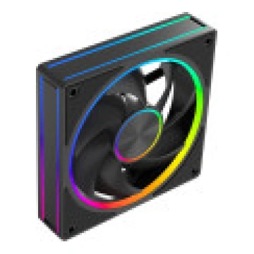 Modecom Volcano Loop 120 ARGB ventilators. melns (