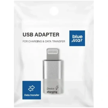 Adapteris Type C uz Lightning Blue Star - balts