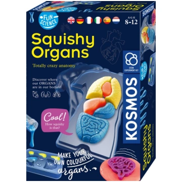 Eksperimentu komplekts Kosmos Squishy Organs, daud