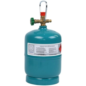 Tukša uzpildāma gāzes pudele propāns-butāns 1 kg p
