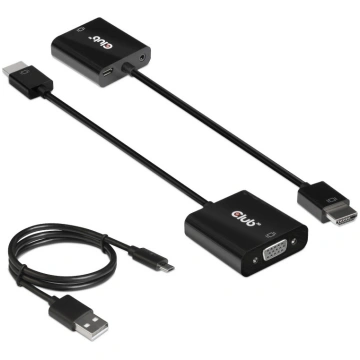 CLUB3D CAC-1302 video kabeļu aksesuārs 0,5 m HDMI 