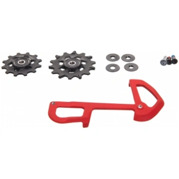 KIT PULEGGE CON GABBIA SRAM X01 eagle red 12 SPEED