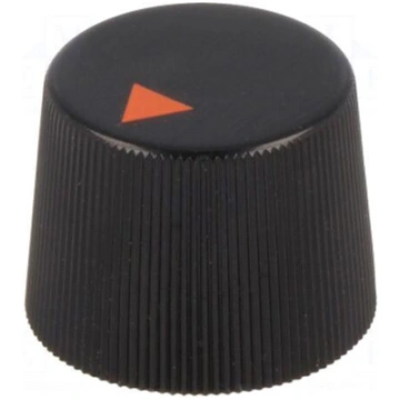 Knob | with pointer | thermoplastic | Øshaft: 4mm 