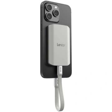 Lexar ES5 portatīvais SSD 4 TB, USB 3.2 Gen2x2, lī