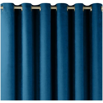 Aizkari no šenila 560×175 indigo krāsā Homede