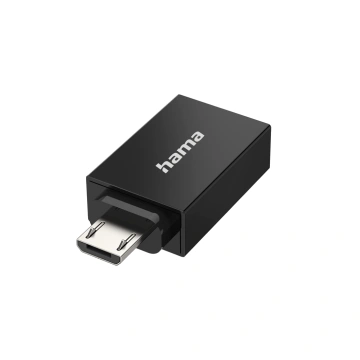 Hama USB-OTG-Adapter, Micro USB Plug - USB Socket,