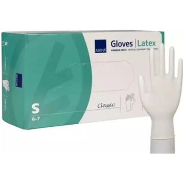 Abena Examination glove, ABENA Classic, S, natural