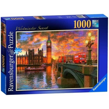 Ravensburger 19591 Westminster Sunset 1000 gabaliņ
