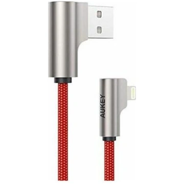 Kabel USB Aukey USB-A - Lightning 2 m (CB-AL01 RED