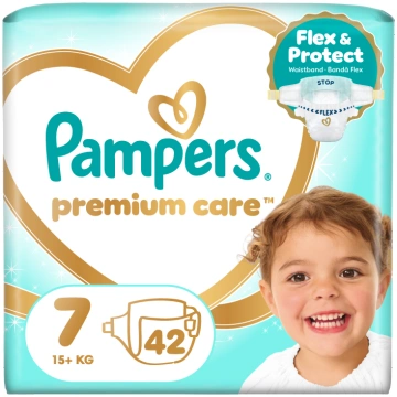 Autiņbiksītes Pampers Premium Care, 7 izmērs, 42 g