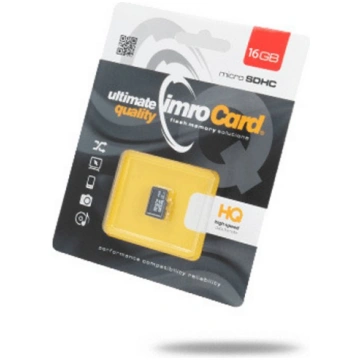 IMRO 16GB microSDHC memory card / Class 10 / UHS-I