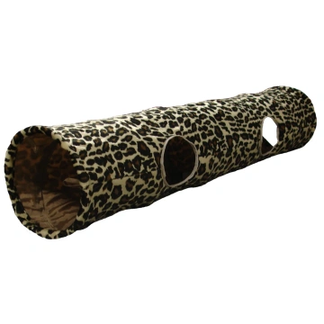 Tunelis kaķiem Flamingo Leopard 507666, brūna krās