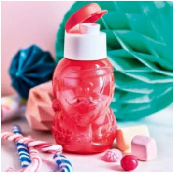 Daudzreizējā eko pudele Tupperware ar vārstu bērni