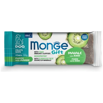 Monge Dog Gift Fruit Bars Puppy And Junior Pork wi