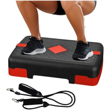 BommFu Fitness Step, daudzfunkcionāls treniņu step