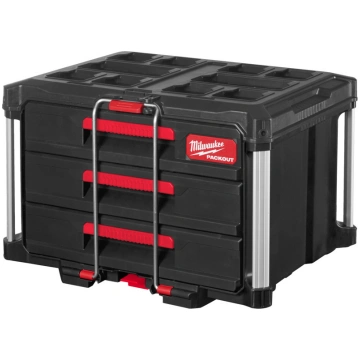 (4932472130) PACKOUT piederumu kaste ar 3 atvilknē