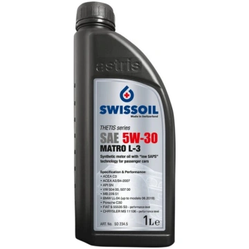 SAE 5W-30 MATRO L-3, 1L Swissoil
