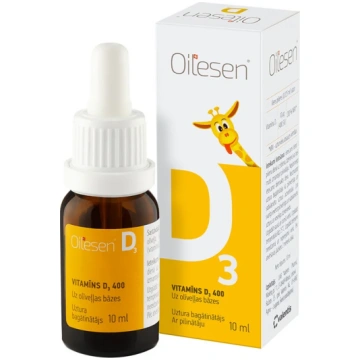 OILESEN D3 vitamīns 400 SV pilieni 10 ml