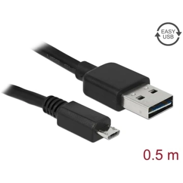 Delock Cable EASY-USB 2.0 Type-A male > USB 2.0 Ty