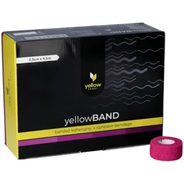 Elastīgā pašlīpošā saite Zarys yellowBAND, nesteri