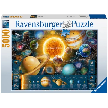 Ravensburger Puzzle 5000 pc Saules sistēma » Spēļu
