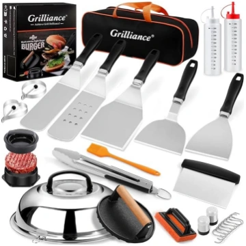 Grilliance 27 gab Barbecue Spatula Plancha piederu