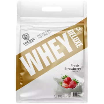 SWEDISH SUPPLEMENTS Whey Deluxe Fresh Strawberry p