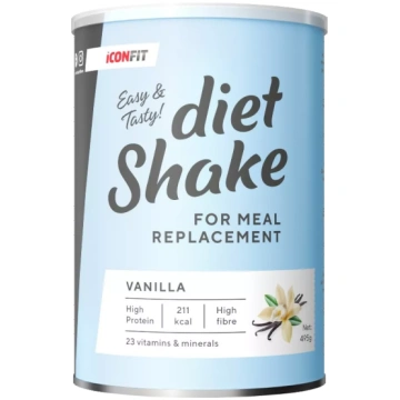 ICONFIT Diet Shake - Vanilla kokteilis, 495 g
