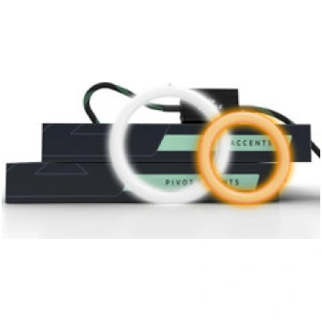 Profile Pivot Switchback LED Halo Rings