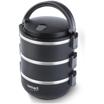 Lamart - Termo pārtikas konteiners 1,8 l melns