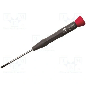 Screwdriver: precision; Phillips; PH0; Blade lengt