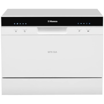 Hansa ZWM556WH mini 6 komplekti platums 55 cm balt