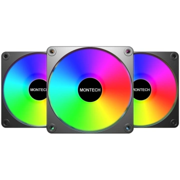 Montech CASE FAN 120MM GF120R V2/ARGB PWM 3-in-1 (