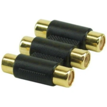 Adapter AV InLine 3x Cinch Black (99319) ( 99319 I