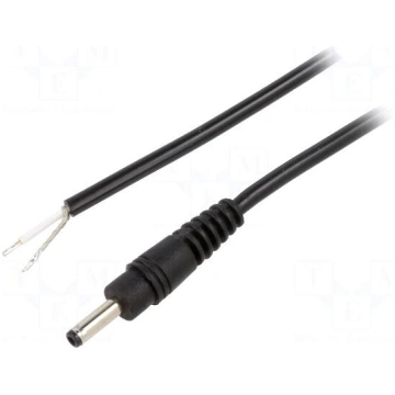 Cable | 1x0.5mm2 | cables,DC 3,5/1,3 plug | straig
