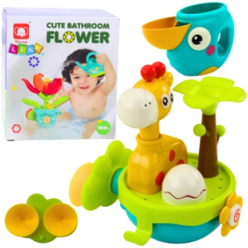 Bath Toy Giraffe Sensory Interactive Suction Cups 