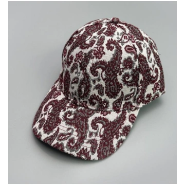 Pattern Guochao Retro Baseball Cap Paris Tower Men