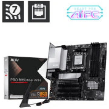 Mainboard MSI AMD B850 SAM5 Micro-ATX Memory DDR5 