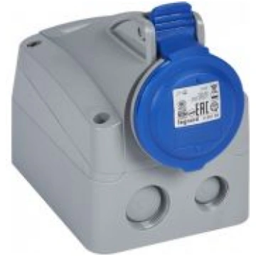 Kontaktligzda P17 - IP44 - 200/250 V~ - 32 A - 2P+