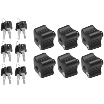 ANTITHEFT BIKE RACKS SNOB - 6pcs Menabo