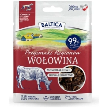 Baltica reģionu delikateses pusmīksta liellopu gaļ
