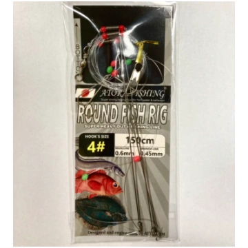 Atora Flatfish Round Fish Rig 4#
