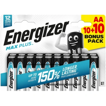 Alkalīnās AA baterijas Energizer Max Plus E3041456
