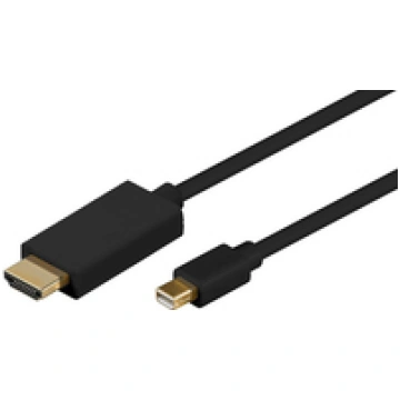 MicroConnect Mini Displayport-HDMI M-M 5m incl. au